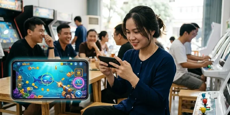 Bật khóa mục tiêu và chế độ nhả đạn tự động